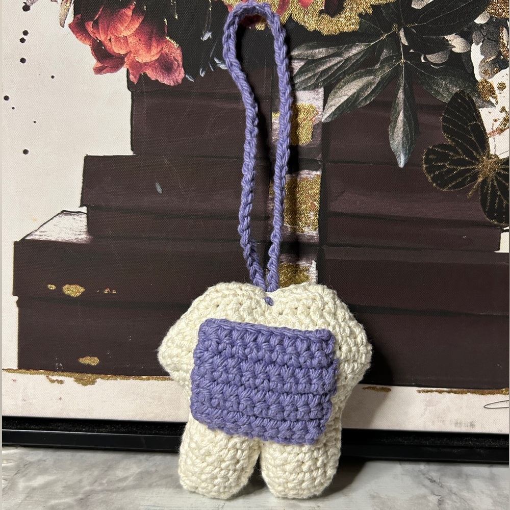 Crochet Tooth Fairy Pillow - Picture 3 of 5